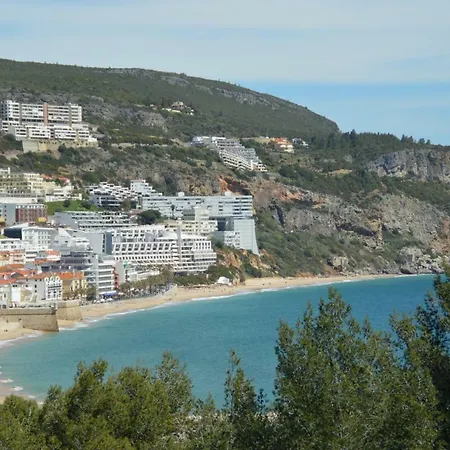 Amazing Beach & Pool Apartment With Garden Sesimbra Extérieur photo